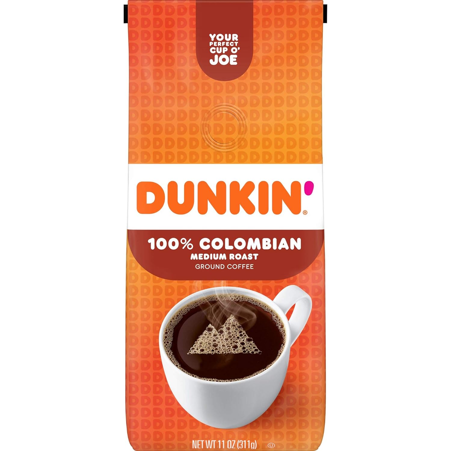 230527212632141_1 Dunkin' Original Blend Medium Roast Ground Coffee, 30 Ounce - Image 1